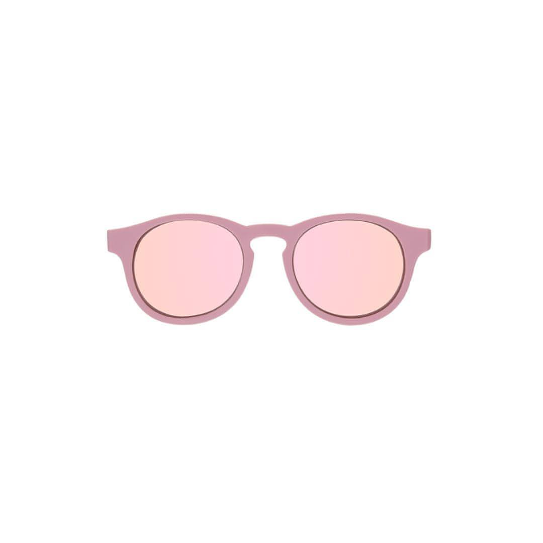 Babiators Kids Polarised Keyhole Sunglasses - Flexible Rubber - Pink