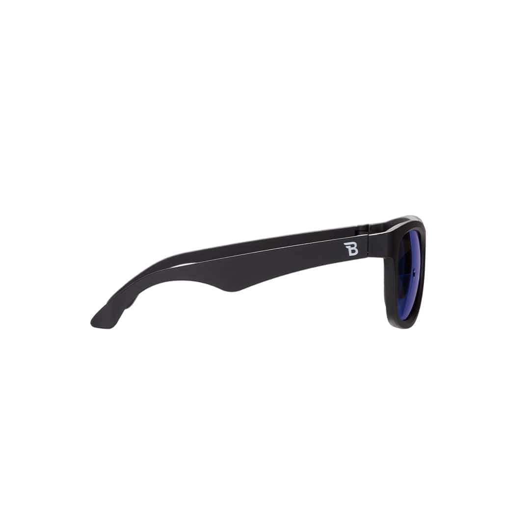 Babiators Polarised Navigator Sunglasses for Kids – Jet Black Rubber