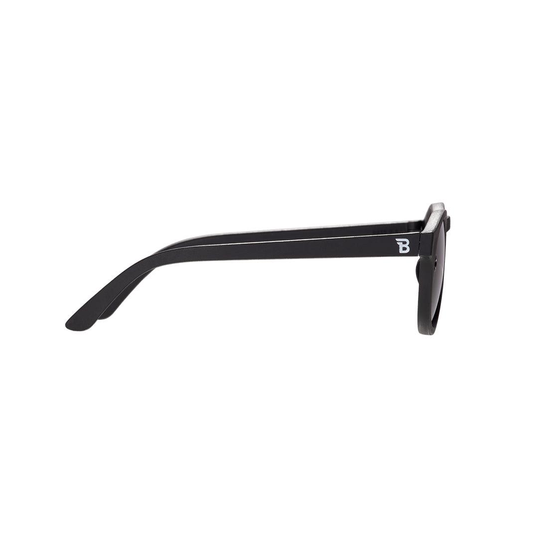 Babiators Polarised Keyhole Kids Sunglasses – Jet Black Smoke
