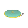 Babiators Kids Sunglasses Travel Case – Durable Shell in Aqua & Yellow