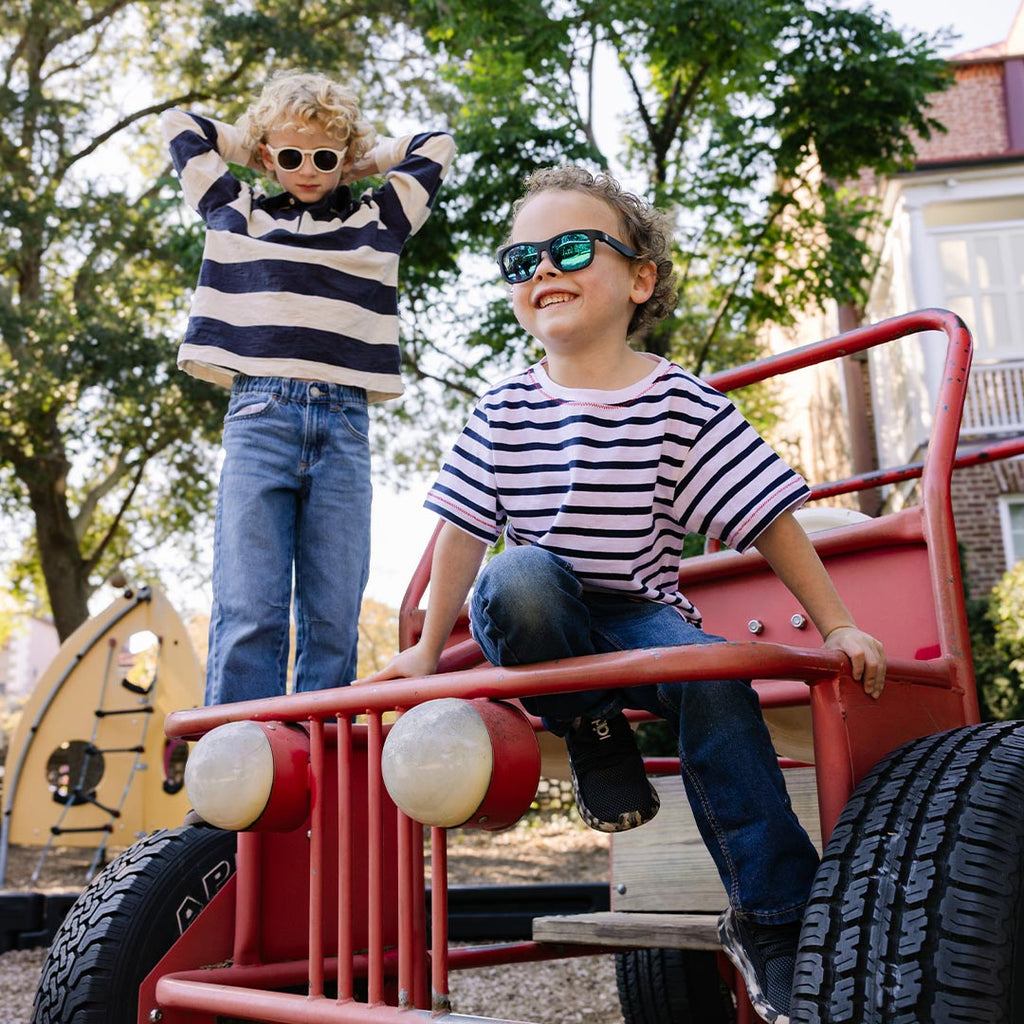 Babiators Polarised Navigator Sunglasses for Kids – Jet Black Rubber