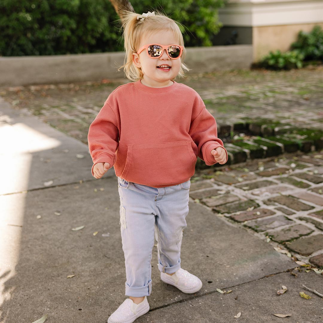 Babiators Polarised Navigator Kids Sunglasses – Perfectly Papaya