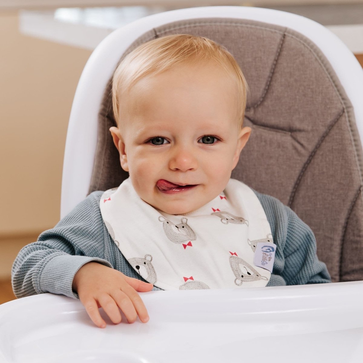 For Your Little One Baby Bandana Dribble Bibs – 8 Pack Cotton Boys