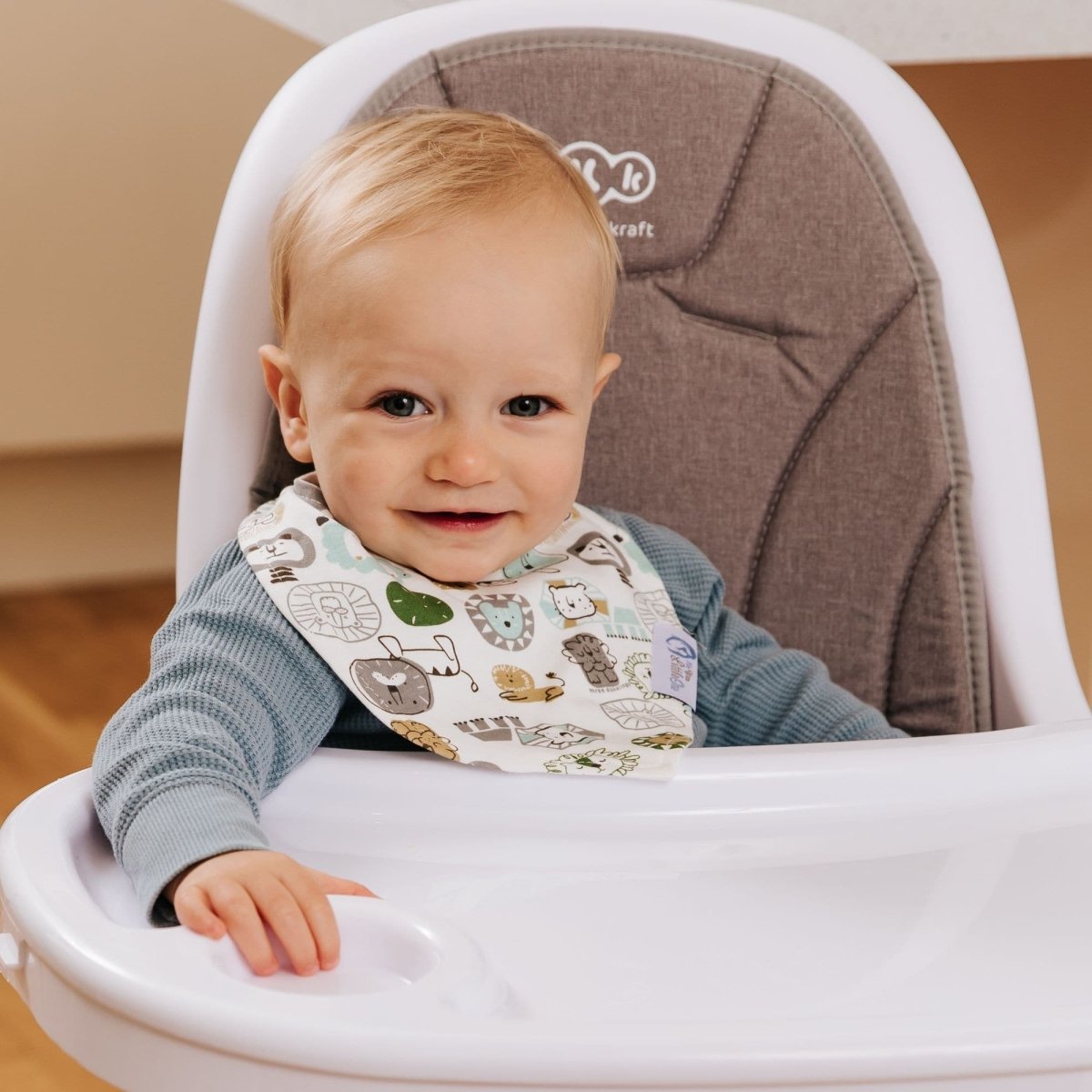 For Your Little One Baby Bandana Dribble Bibs – 8 Pack Cotton Boys