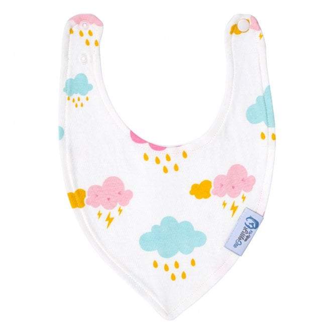 For Your Little One Baby Bandana Dribble Bibs - 8 Pack Cotton Girls