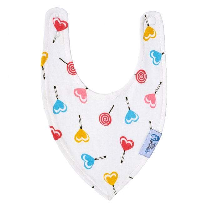 For Your Little One Baby Bandana Dribble Bibs - 8 Pack Cotton Girls