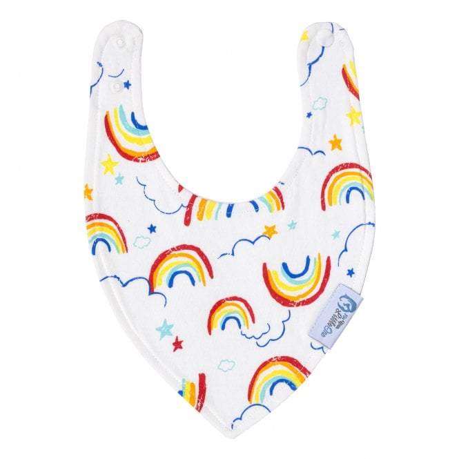 For Your Little One Baby Bandana Dribble Bibs - 8 Pack Cotton Girls
