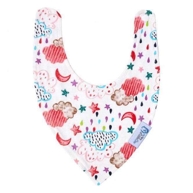 For Your Little One Baby Bandana Dribble Bibs - 8 Pack Cotton Girls