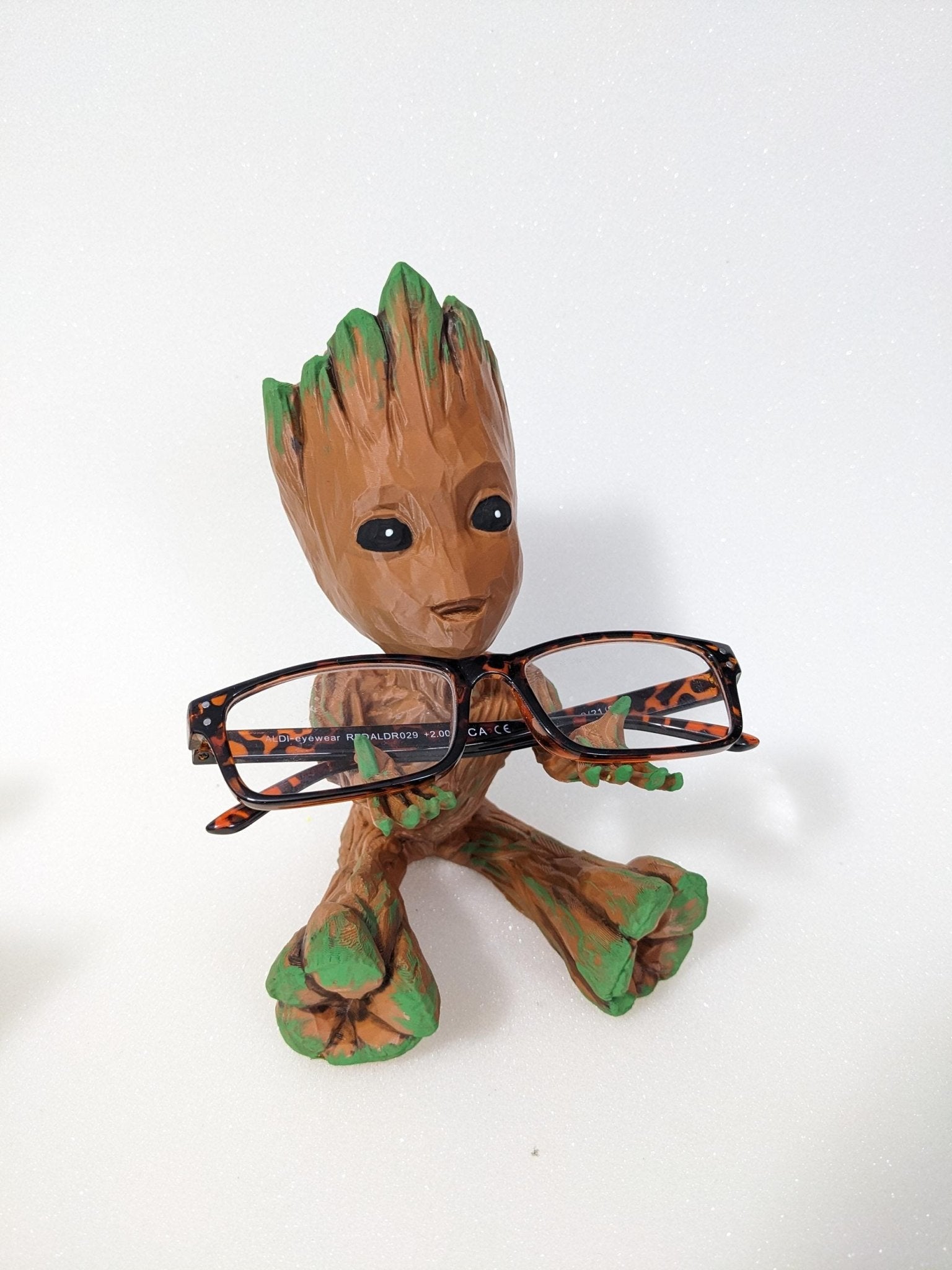 Chaddyverse Baby Groot Universal Desk Holder for Remotes and Glasses