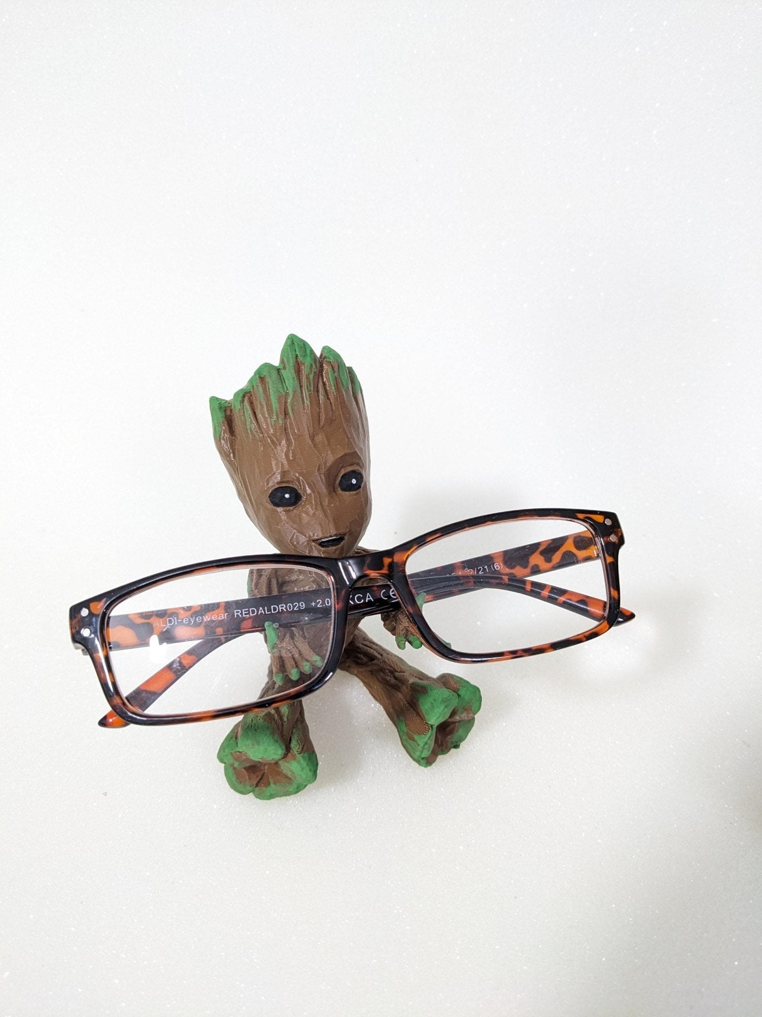 Chaddyverse Baby Groot Universal Desk Holder for Remotes and Glasses
