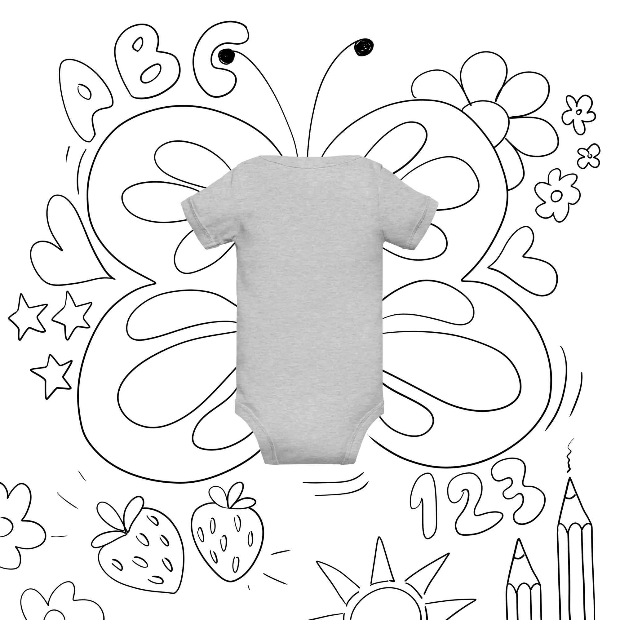 First Home Baby short sleeve one piece