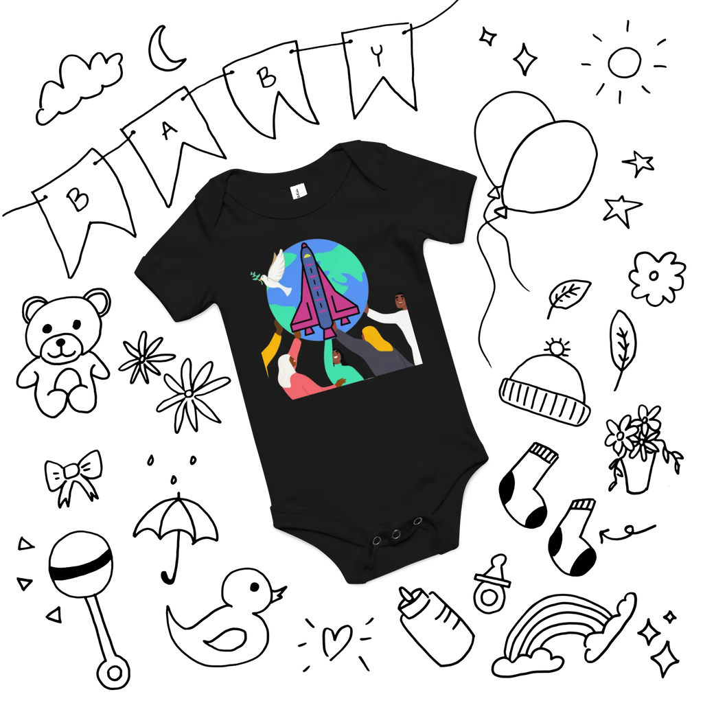 First Home Baby short sleeve one piece