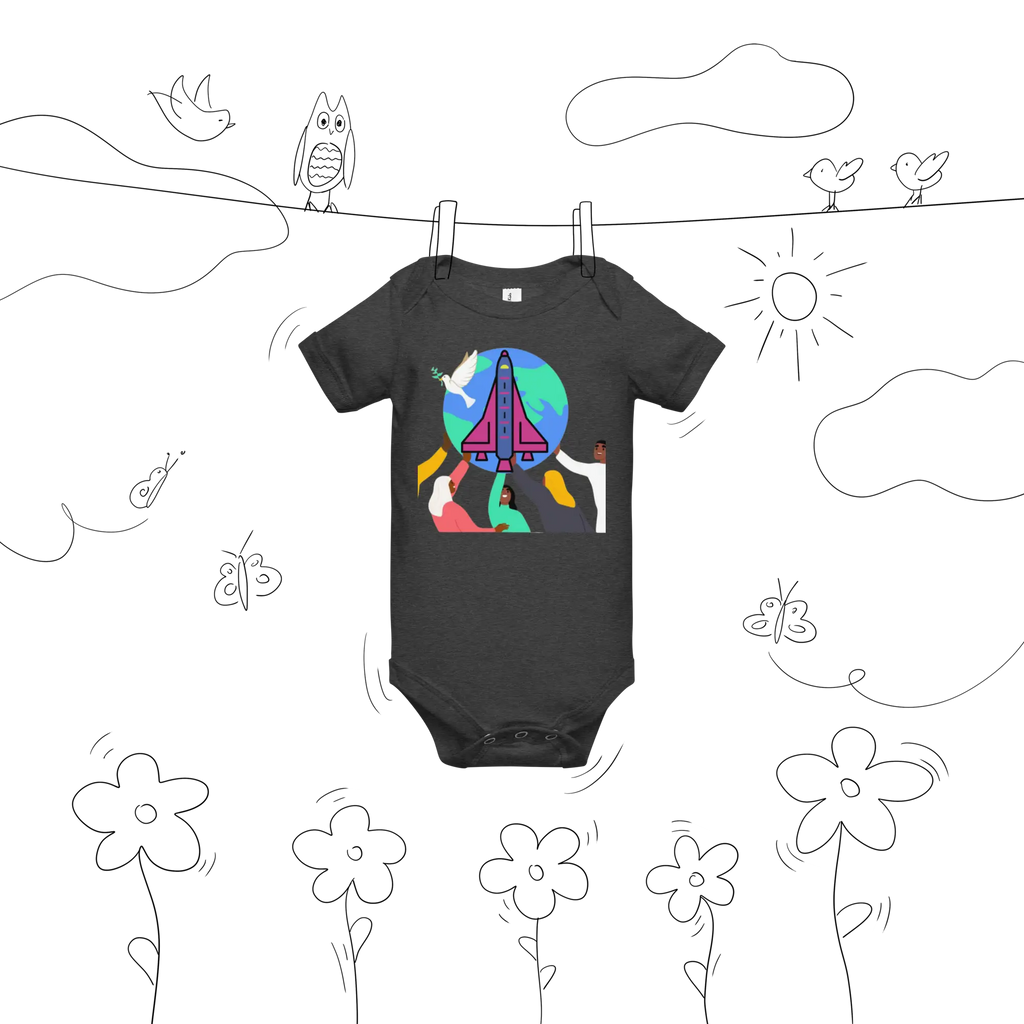 First Home Baby short sleeve one piece