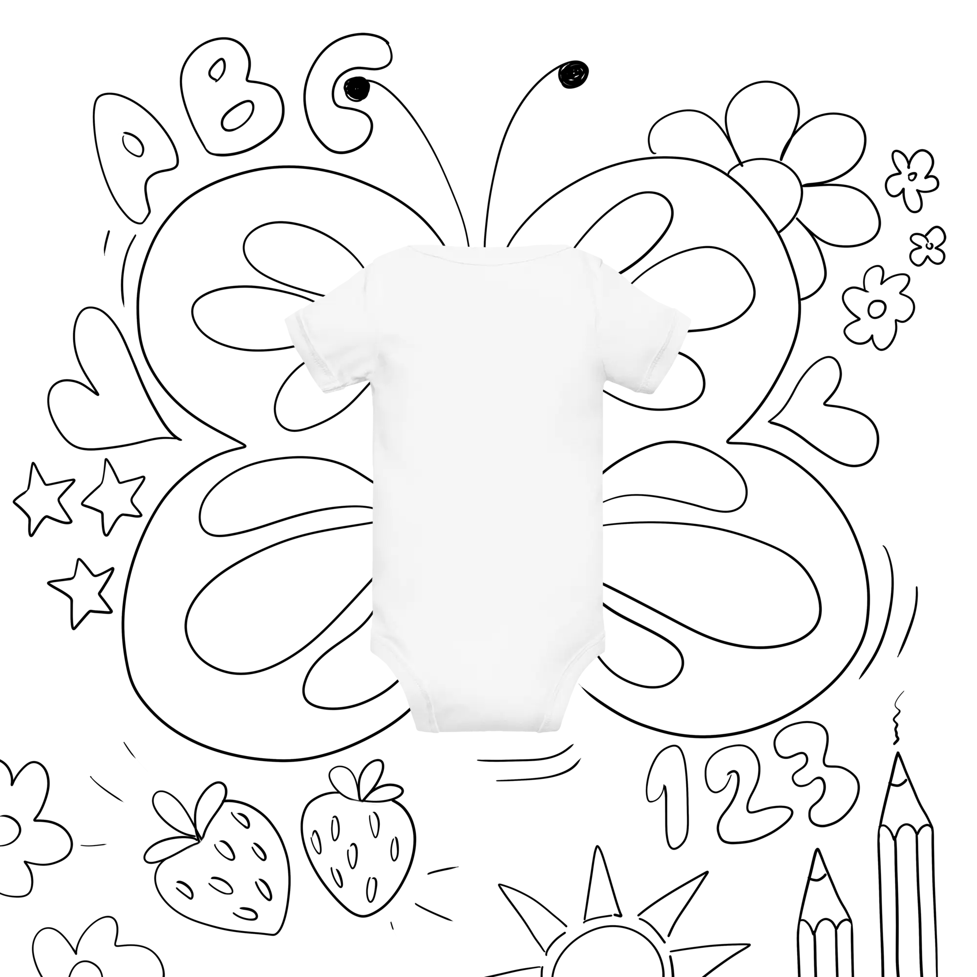 First Home Baby short sleeve one piece