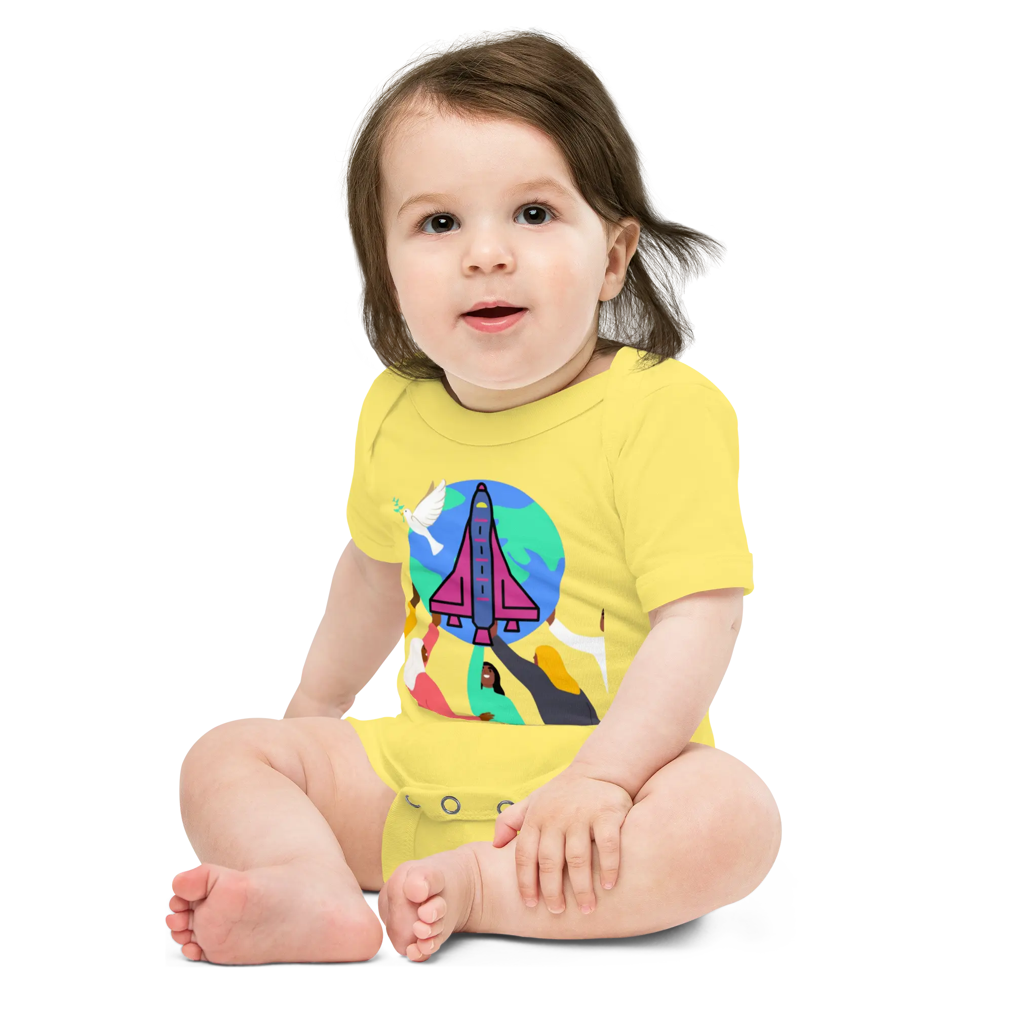 First Home Baby short sleeve one piece