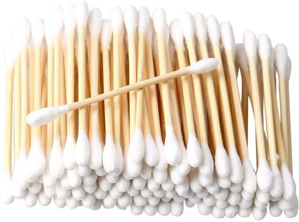 The London Brow Company Bamboo Cotton Buds – Biodegradable Swabs 100pk