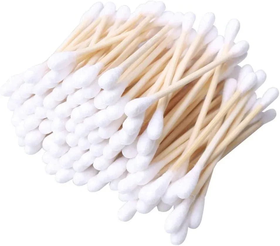 The London Brow Company Bamboo Cotton Buds – Biodegradable Swabs 100pk