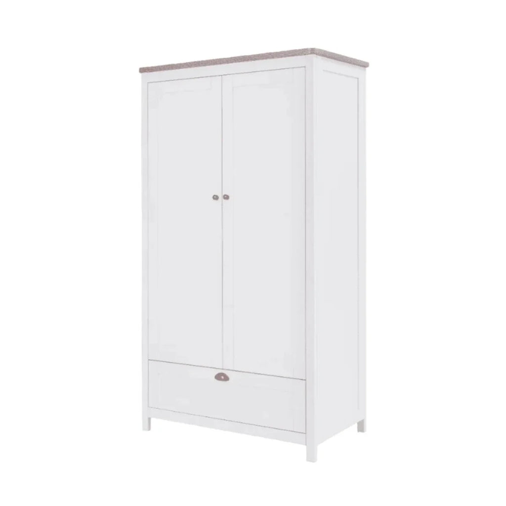 Tutti Bambini Verona Wardrobe - White/Oak