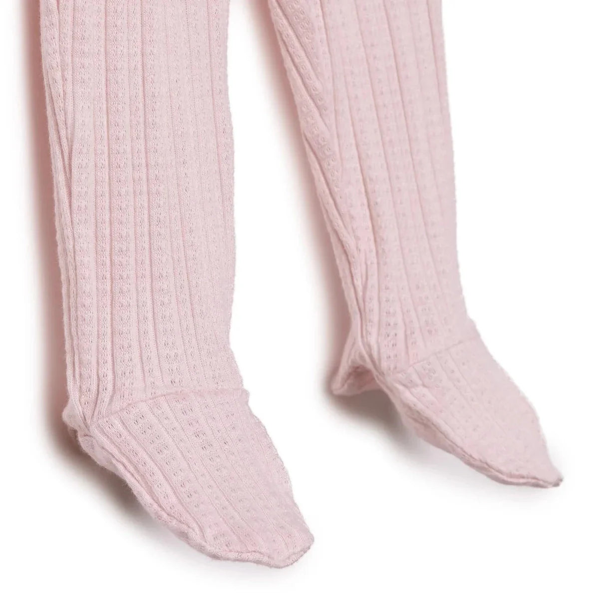Bebetto Girls Vest Hat & Footed Bottom Set Long - Pink