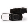 Swole Panda Black Woven Belt – Sustainable Recycled Elasticated Belt