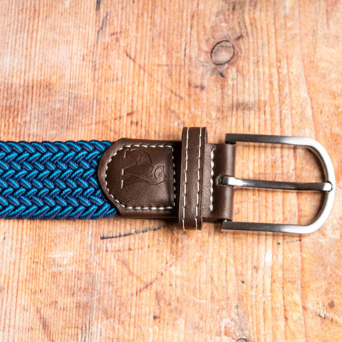 Swole Panda Royal Blue Woven Belt – Recycled REPREVE Elasticated