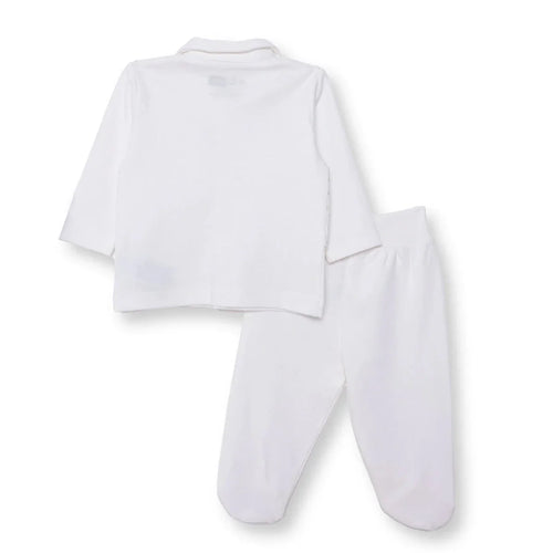 HelloBaby Newborn Ceremony Outfit - White