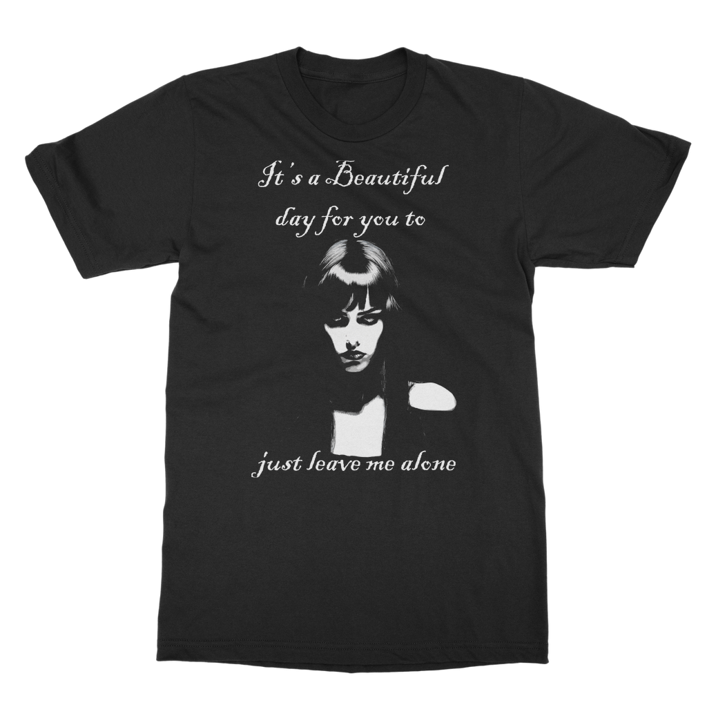 Beautiful Day Cotton T-Shirt | Kate's Clothing Unisex Gothic Tee