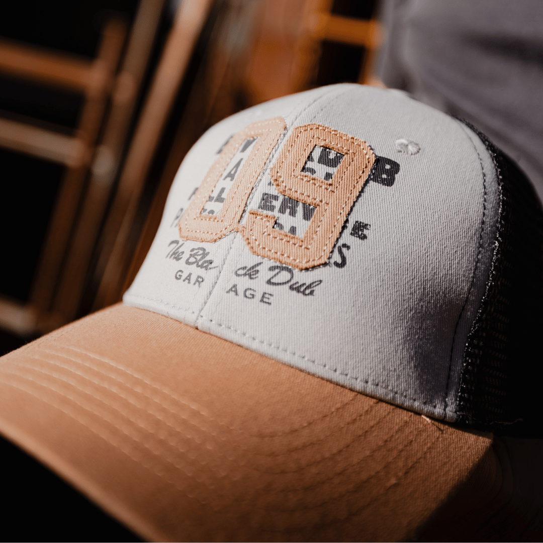 Uggly and Co Stone Parts & Spares '09' Vintage Moto Trucker Hat