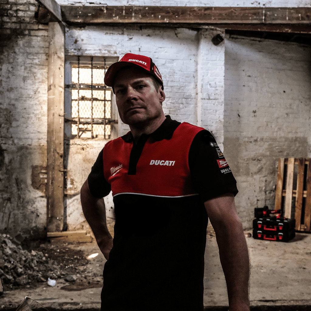 Milwaukee Tools x Ducati Polo Shirt | Michael Dunlop Team Wear