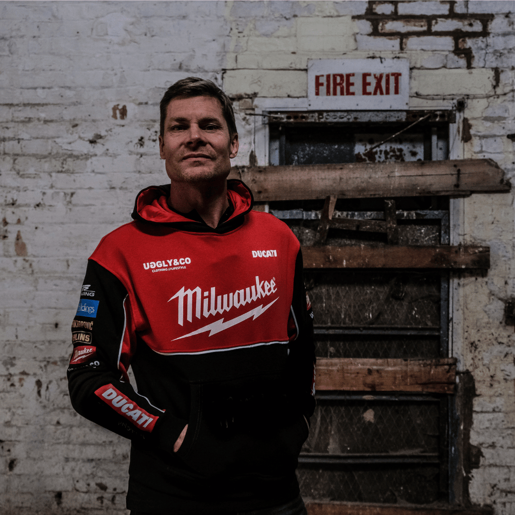 Milwaukee Tools x Ducati Racing Hoodie – Uggly & Co Heavyweight Fleece
