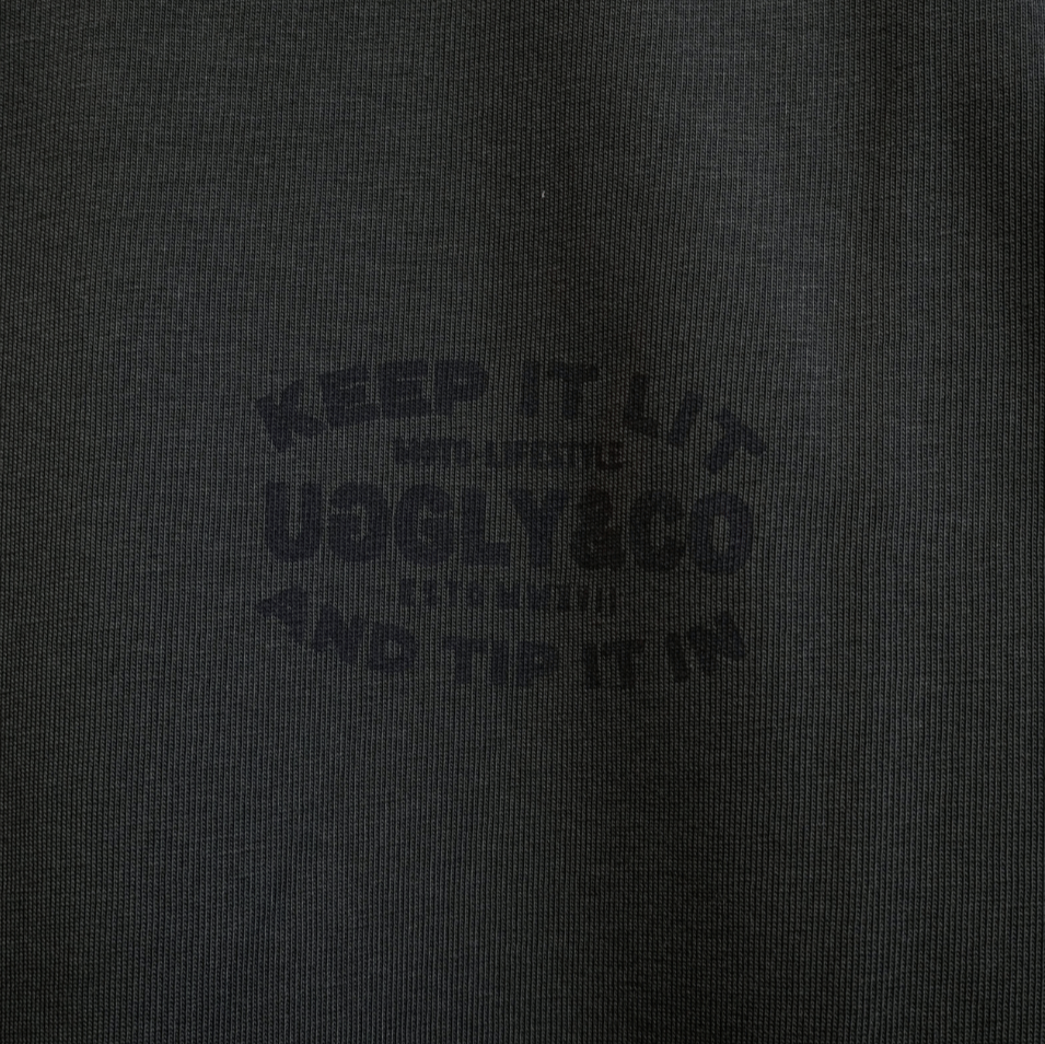 Uggly and Co Green Keep it Lit Flattrack Racing Graphic Cotton Tee