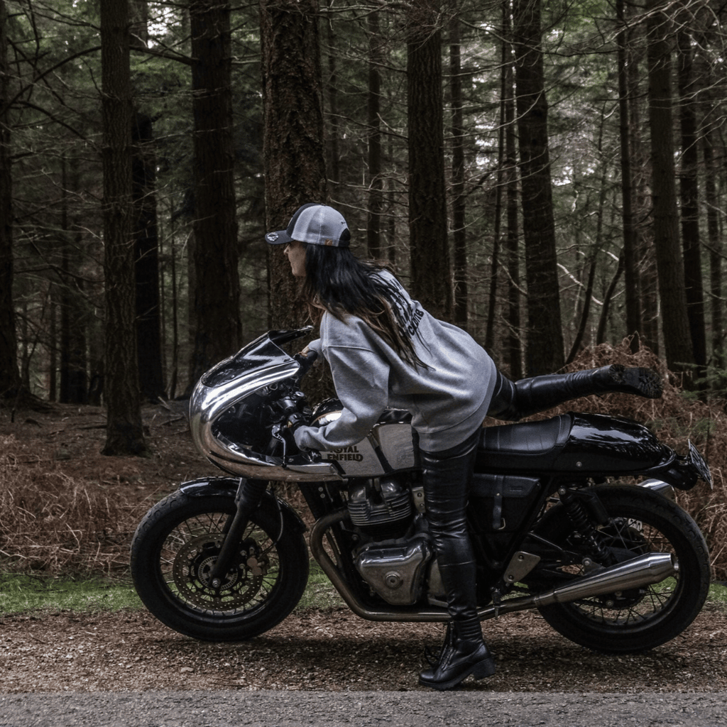 Uggly and Co Mile 9 Wings Trucker Hat – Vintage Navy & Grey Mesh Cap