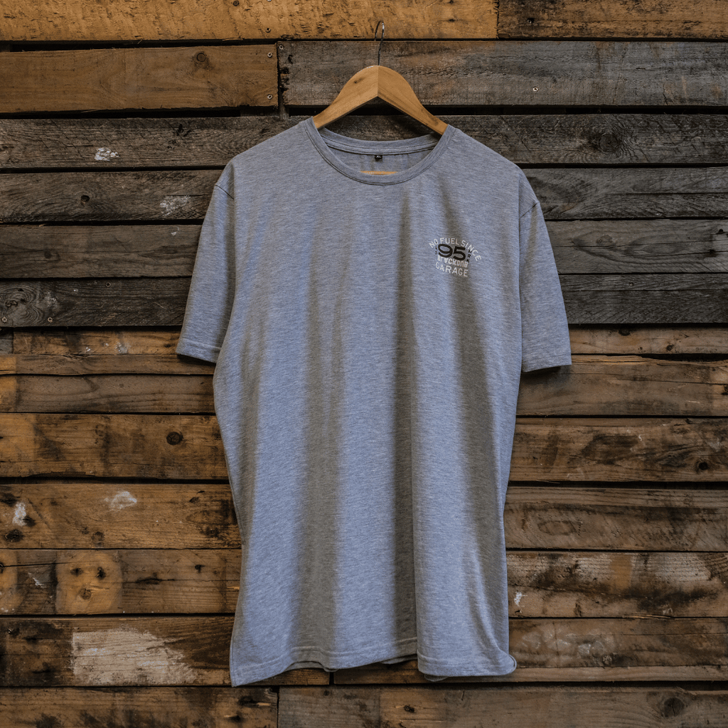 Uggly and Co No Fuel Since '95 Graphic Tee – Grey Cotton T-Shirt