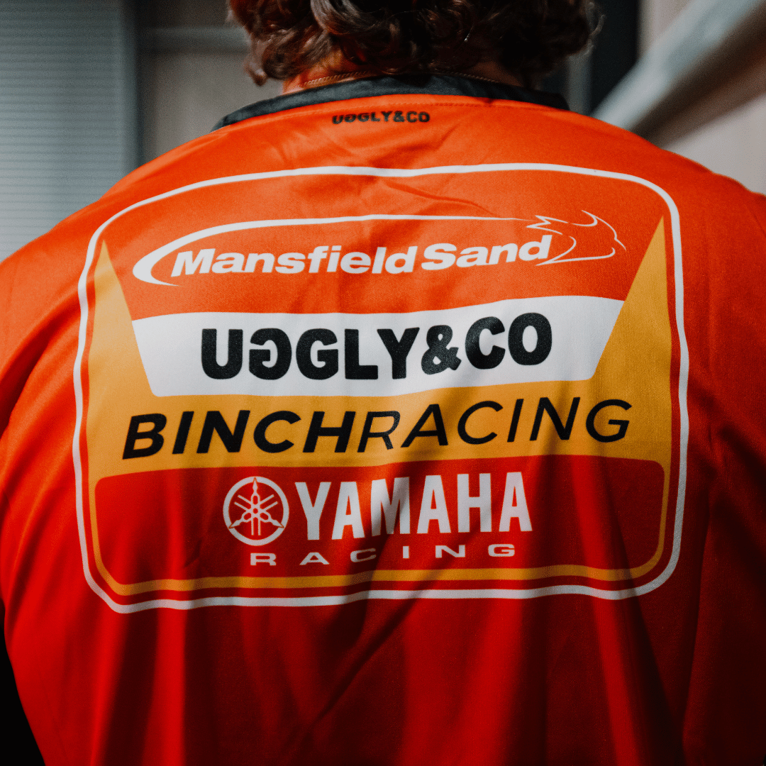 Uggly&Co x Carl Cox Binch Racing Yamaha Tee – Limited Edition Sport Shirt