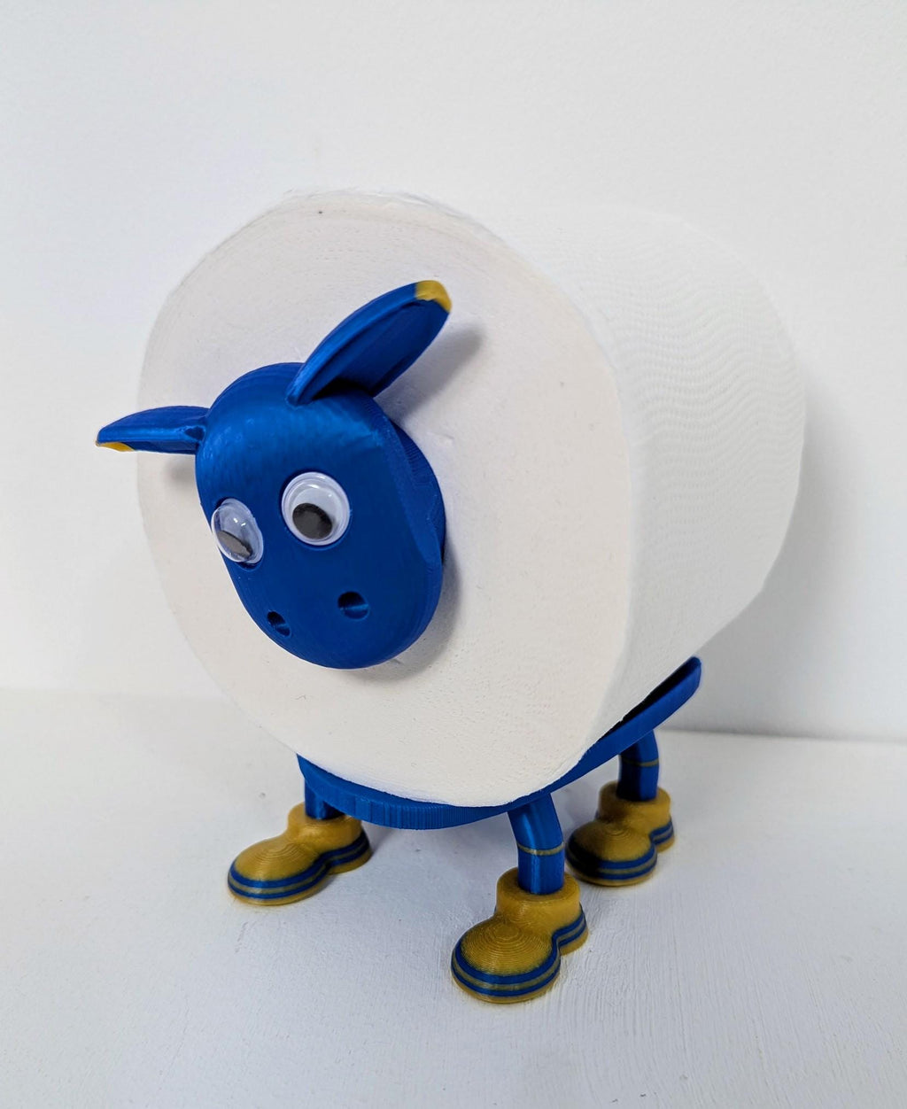 Chaddyverse Birmingham City Sheep Toilet Roll Holder – Silk Blue PLA+