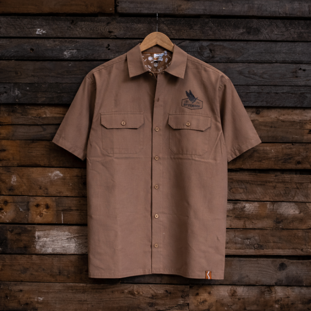 Uggly and Co Brown Mechanic Shirt – Vintage Spark Plug Workwear
