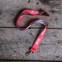 The Black Dub Racing Lanyard by Uggly and Co – Black and White Style
