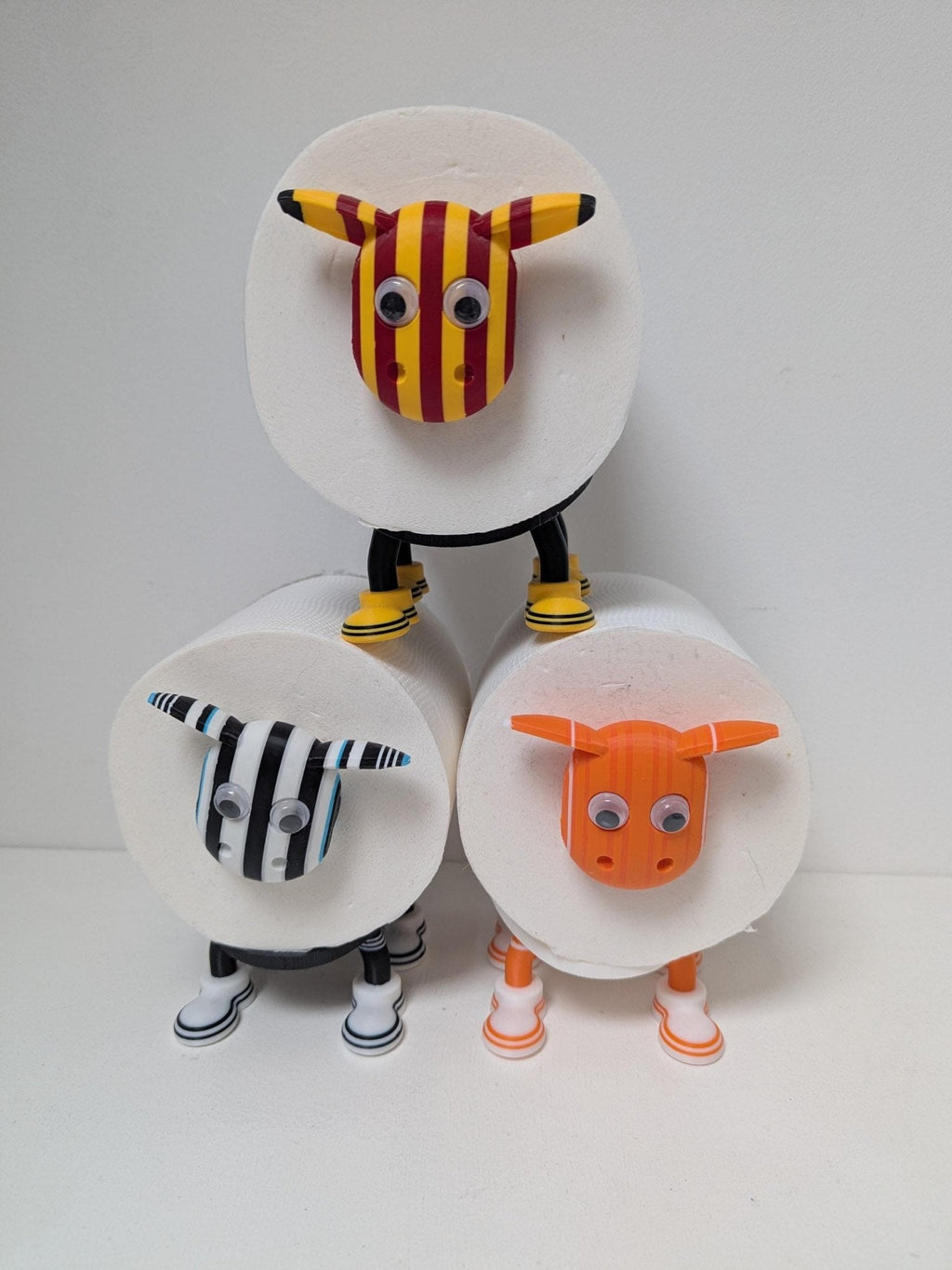 Chaddyverse Blackpool Football Club Toilet Roll Holder – Tangerine Sheep