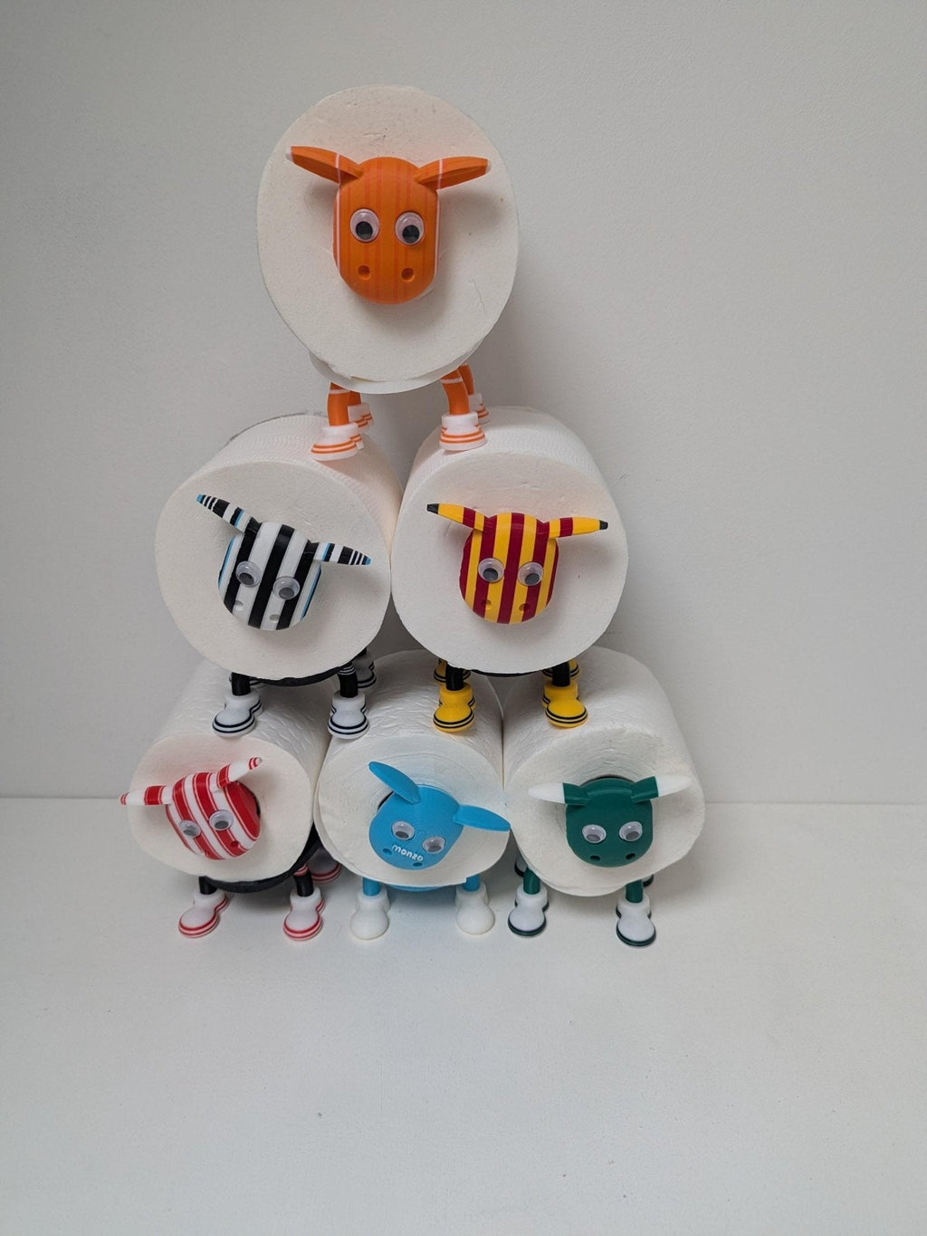 Chaddyverse Blackpool Football Club Toilet Roll Holder – Tangerine Sheep