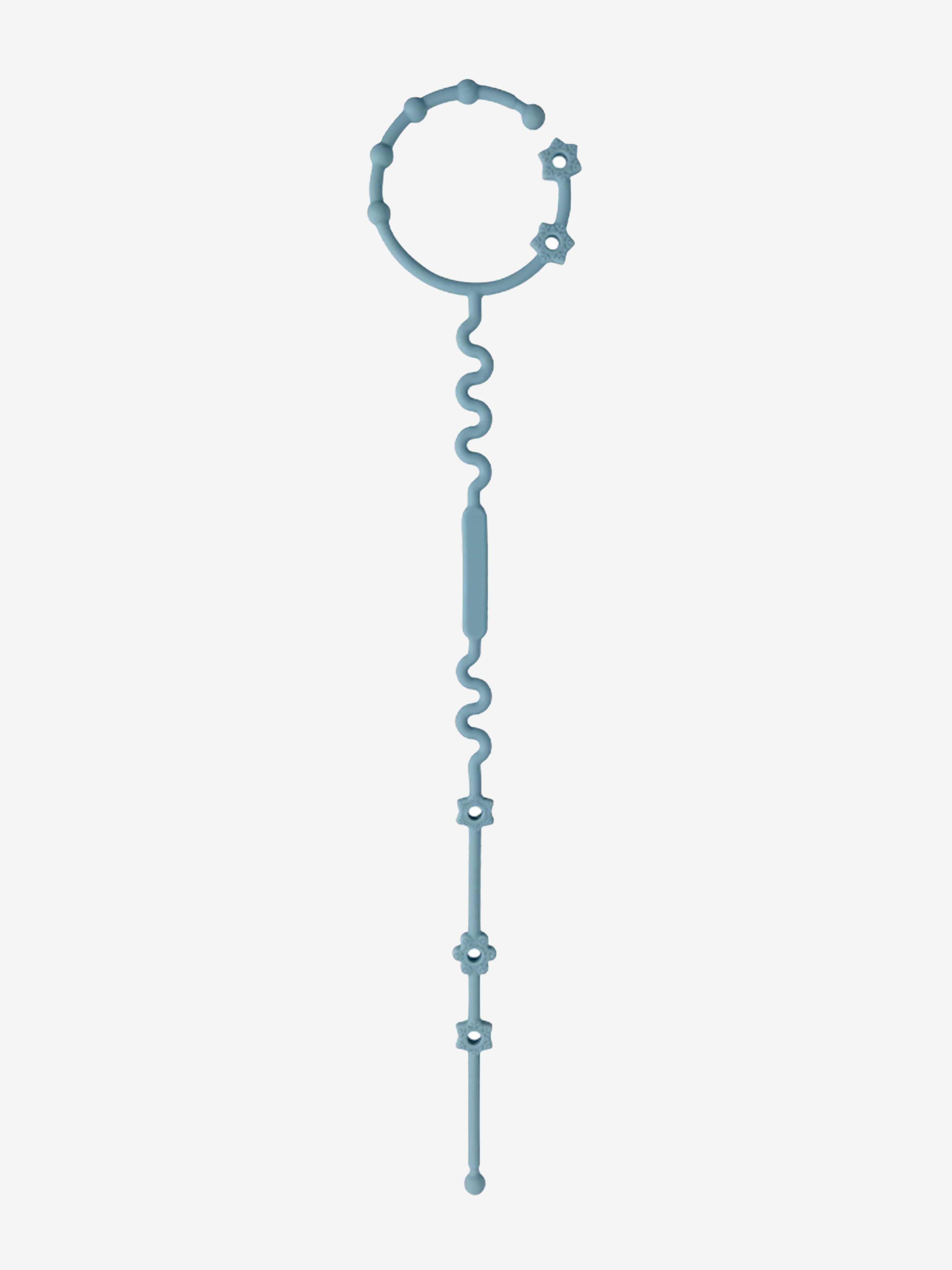 Bloom Bambini Blue Adjustable Teether and Pacifier Clip | BPA-Free