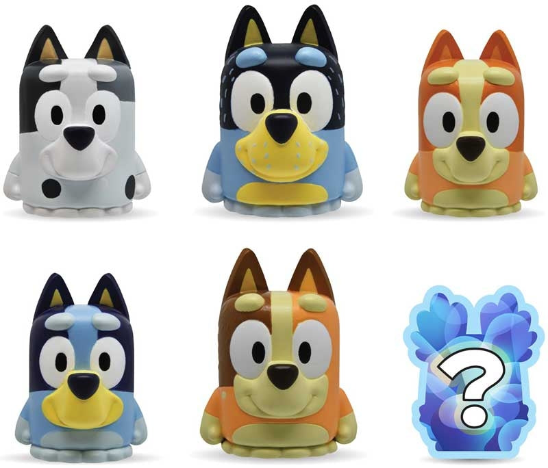 Bluey Mash'ems Blind Box - Collectible Squishy Character Figure by Snaps