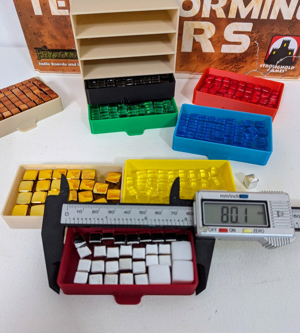 Chaddyverse Board Game Token Drawers – Stackable 3D Printed Organiser