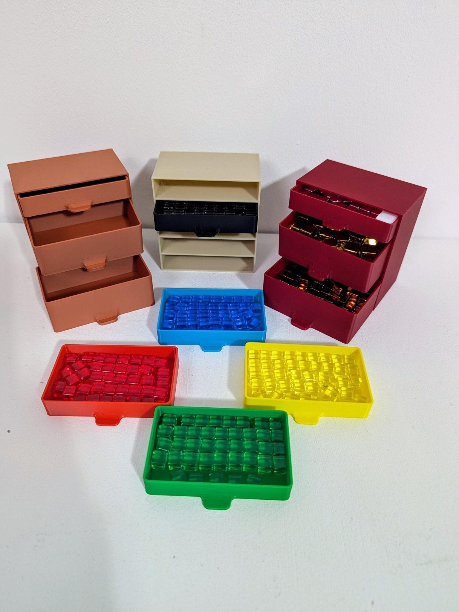 Chaddyverse Board Game Token Drawers – Stackable 3D Printed Organiser