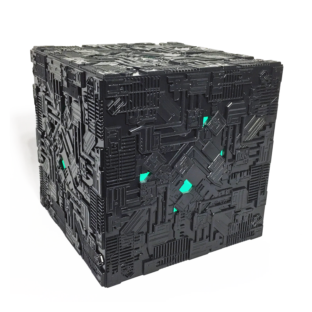 Light-Up Borg Cube XL EDITION Subscriber Special (Eaglemoss / Star Trek)