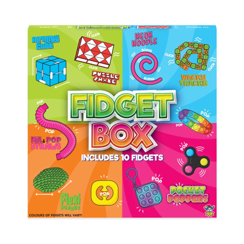 PoundFun Box Full of Fidgets – Sensory Stress Relief Toy Set for Kids
