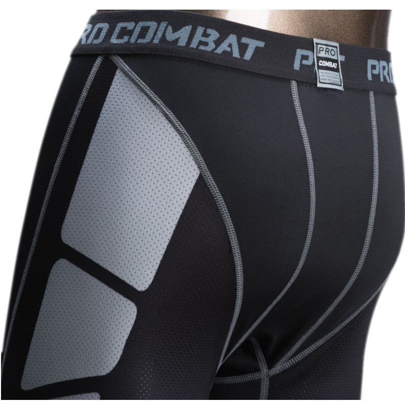 Men’s Camo‑Print Sports Fitness Shorts