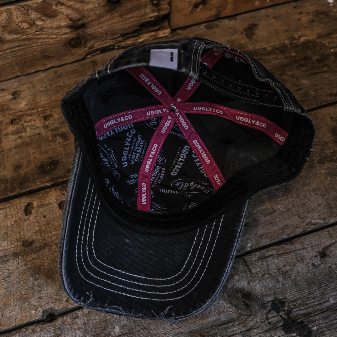 Uggly & Co Bradley Ray #28 Diamond Trucker Hat – Stone Washed Cap