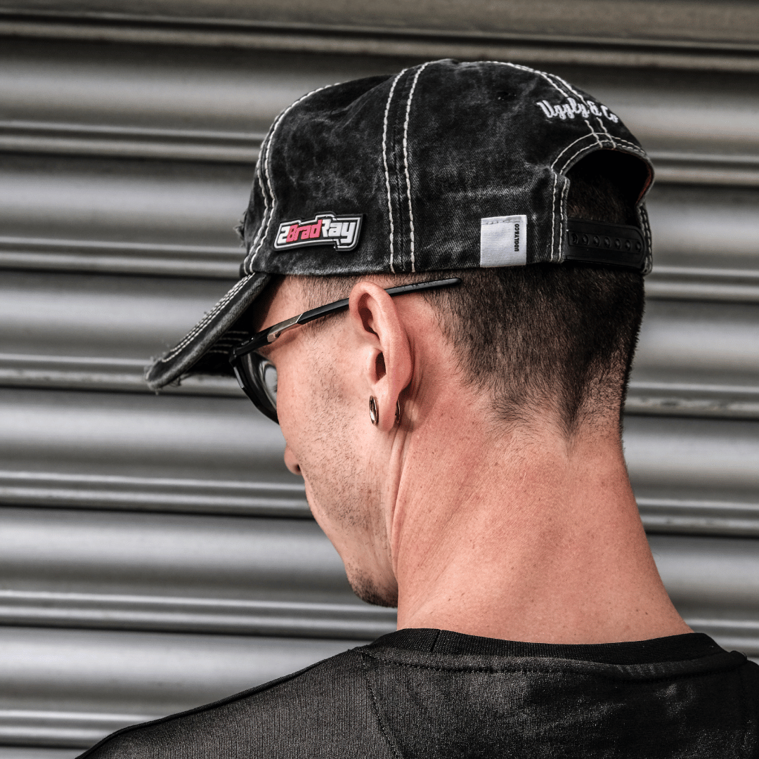 Uggly & Co Bradley Ray #28 Diamond Trucker Hat – Stone Washed Cap