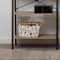 Orsina Rose Gold Iron Wireframe Basket – Modern Luxury Storage Solution