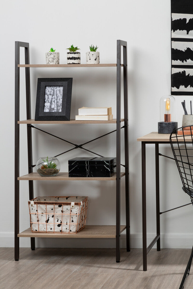 Orsina Lamonte Bell Table Lamp | Black Marble Base & Glass Cloche